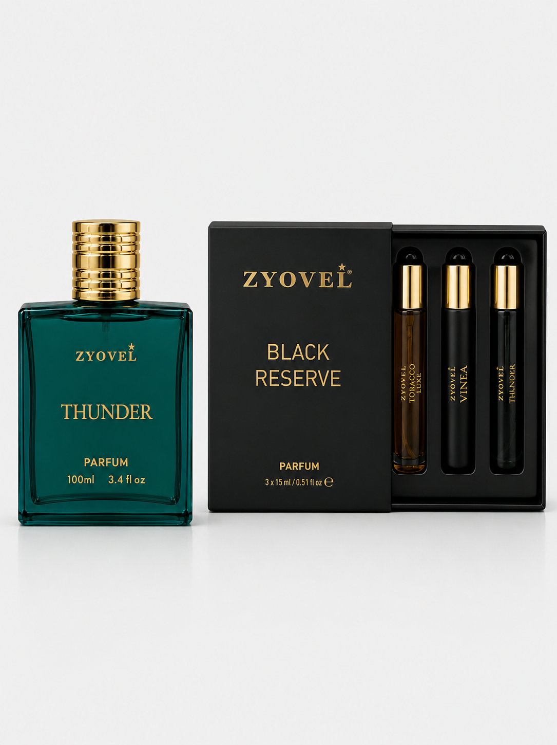 BLACK RESERVE + THUNDER | For Men