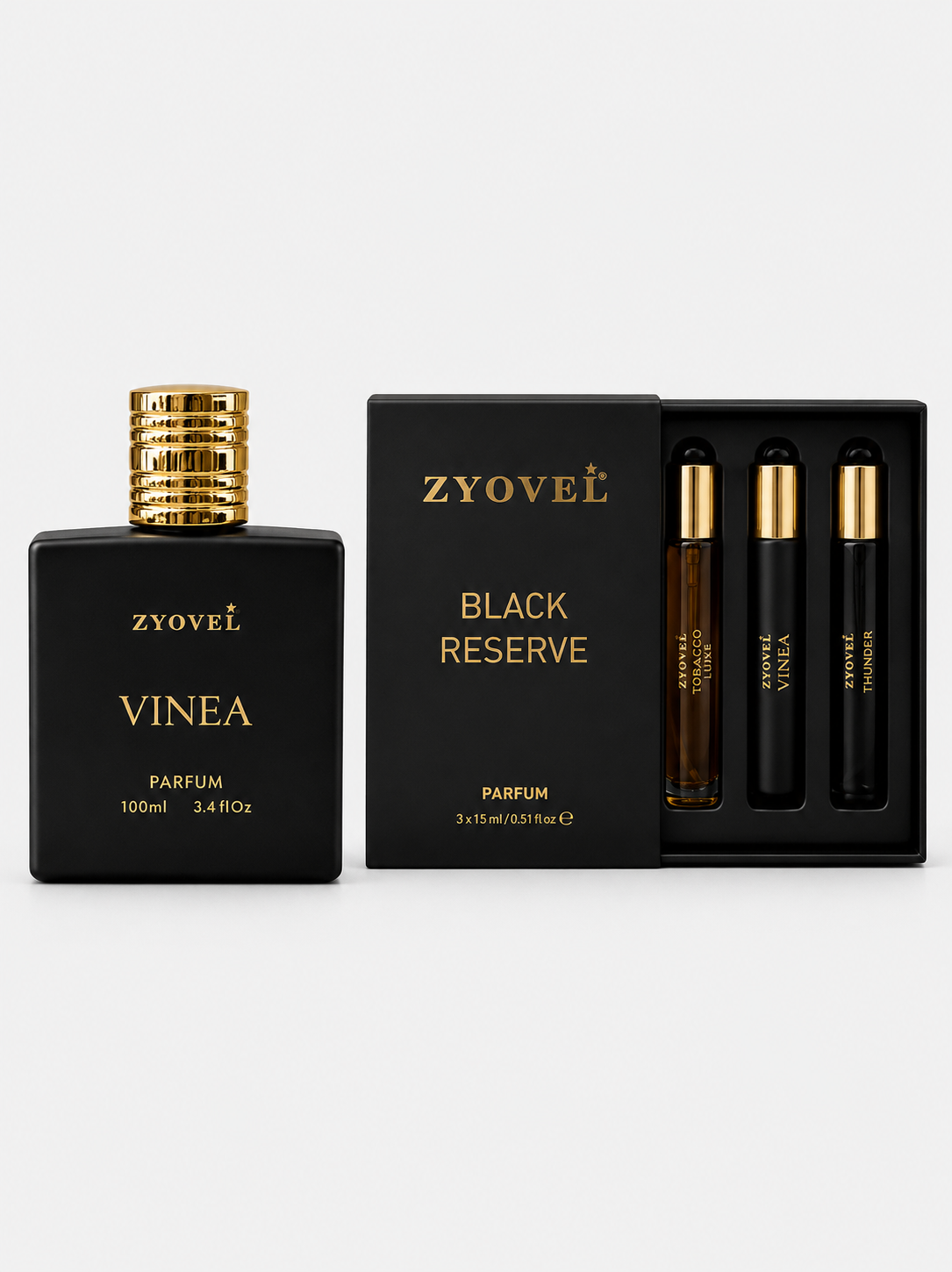 BLACK RESERVE + VINEA | For Men