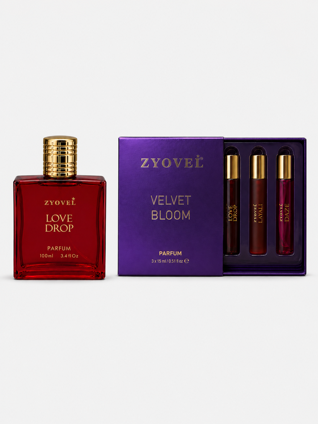 VELVET BLOOM + LOVE DROP | For Women