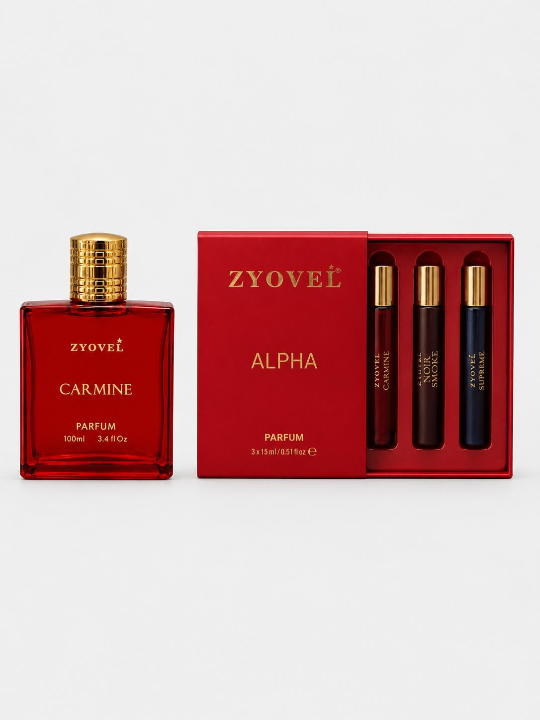 ALPHA + CARMINE | For Men