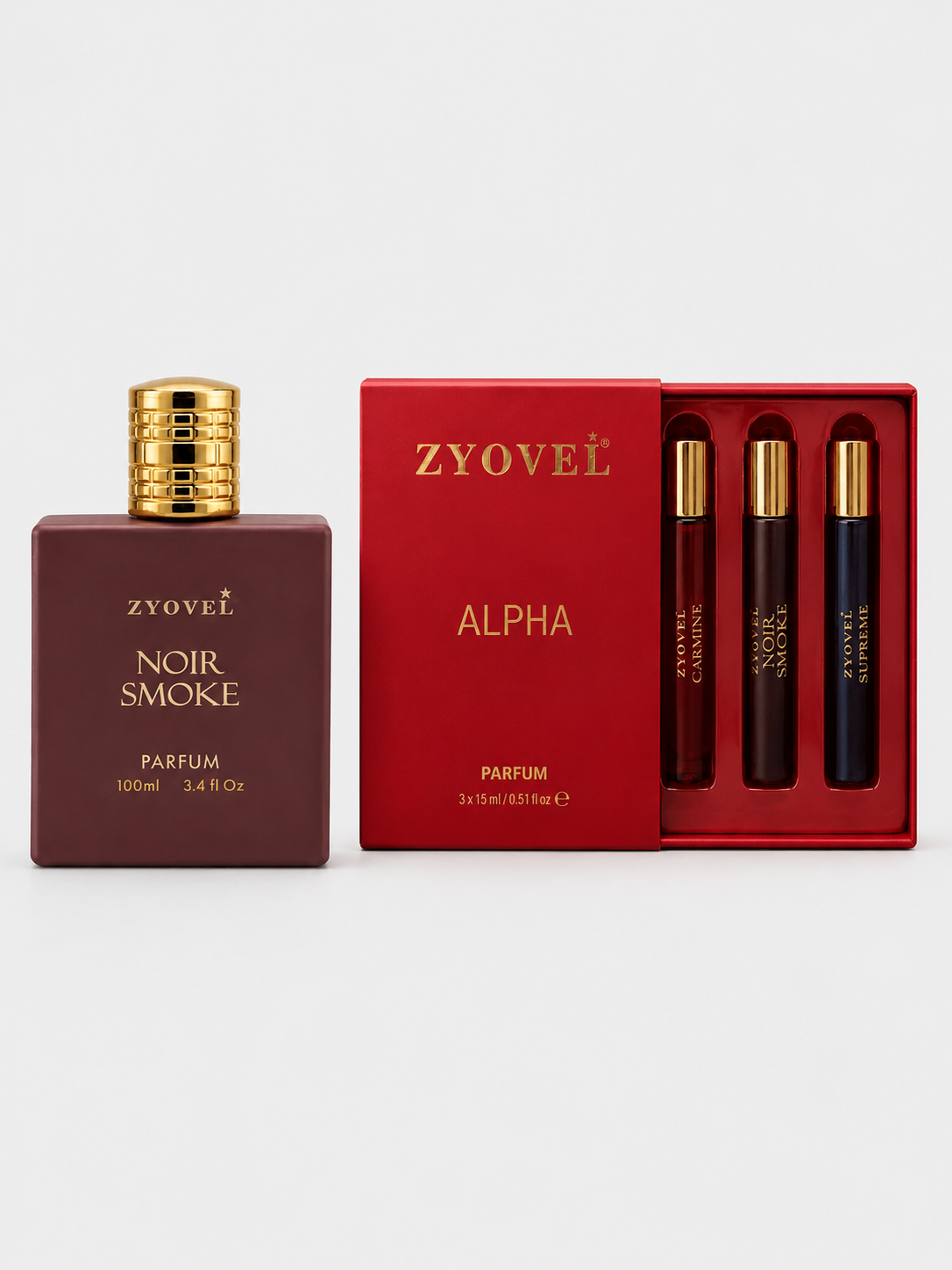 ALPHA + NOIR SMOKE | For Men